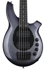 Ernie Ball Music Man Bongo 5 Bass Guitar - Eclipse Sparkle, Sweetwater Exclusive