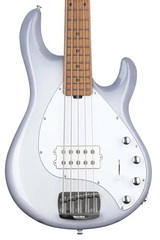 Ernie Ball Music Man StingRay Special 5 Bass Guitar - Snowy Night with Maple Fingerboard