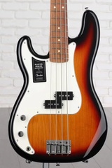 Fender Player Precision Bass Left-handed - 3-Tone Sunburst with Pau Ferro Fingerboard