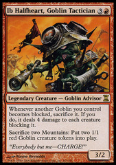 Ib Halfheart, Goblin Tactician - Foil