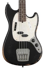 Fender JMJ Road Worn Mustang Bass - Black