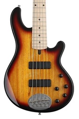 Lakland Skyline 55-01 Standard Bass Guitar - 3-Tone Sunburst with Maple Fingerboard