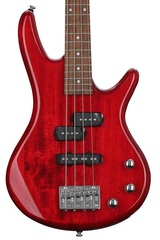 Ibanez miKro GSRM20 Bass Guitar - Transparent Red