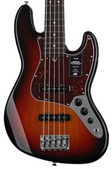 Fender American Professional II Jazz Bass V - 3 Color Sunburst with Rosewood Fingerboard