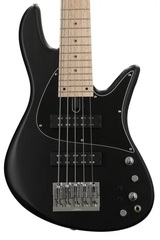 Fodera Emperor 5 Standard Classic Bass Guitar - Satin Black