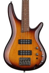 Ibanez Standard SR370E Fretless Bass Guitar - Brown Burst