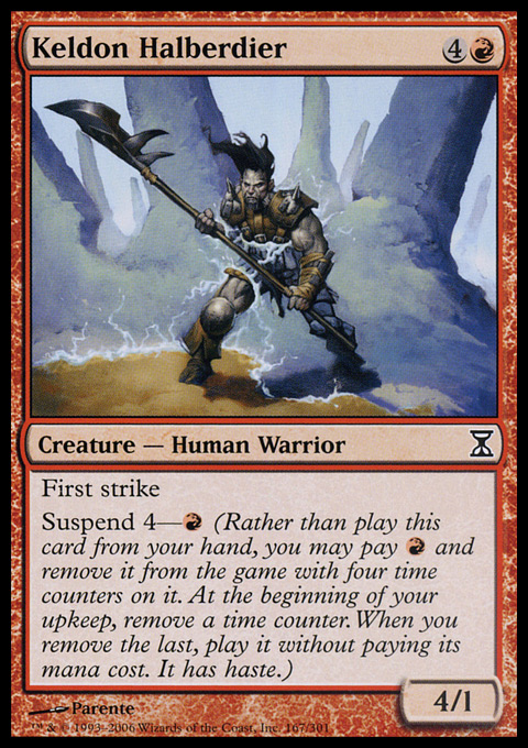 Keldon Halberdier - Foil