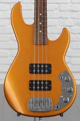 G&L CLF Research L-2000 Bass Guitar - Pharaoh Gold Firemist