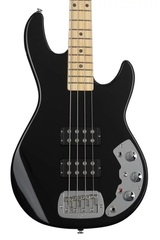 G&L CLF Research L-2000 Bass Guitar - Jet Black