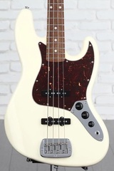 G&L Fullerton Deluxe JB Bass Guitar - Vintage White with Caribbean Rosewood Fingerboard