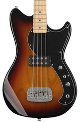 G&L Fullerton Deluxe Fallout Short Scale Bass - 3-tone Sunburst