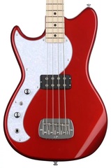 G&L Tribute Fallout Short Scale Left-handed Bass Guitar - Candy Apple Red