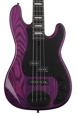 Lakland Skyline 44-64 GZ Bass Guitar - Translucent Purple