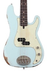 Lakland USA Classic 44-64 Reliced Bass Guitar - Sonic Blue