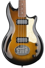 Lakland Skyline Hollowbody-30 Bass Guitar - Tobacco Sunburst