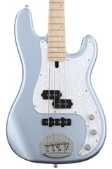 Lakland Skyline 44-64 Custom PJ Ash Bass Guitar - Ice Blue Metallic with Maple Fingerboard