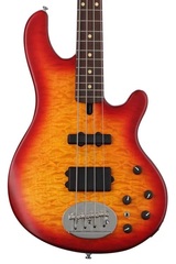Lakland Skyline 44-02 Deluxe Bass Guitar - Satin Cherryburst with Rosewood Fingerboard