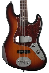 Lakland USA 44-60 Vintage J Bass Guitar - Three Tone Sunburst with Rosewood Fingerboard
