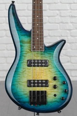 Jackson X Series Spectra Bass SBXQ IV - Amber Blue Burst