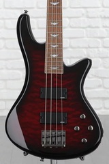 Schecter Stiletto Extreme 4 Bass Guitar - Black Cherry