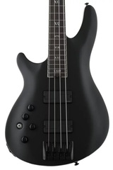 Schecter SLS Evil Twin-4 Left-handed Bass Guitar - Satin Black