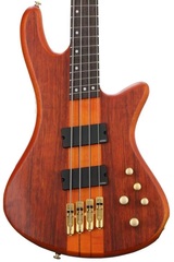 Schecter Stiletto Studio 4 FF Bass Guitar - Honey Satin
