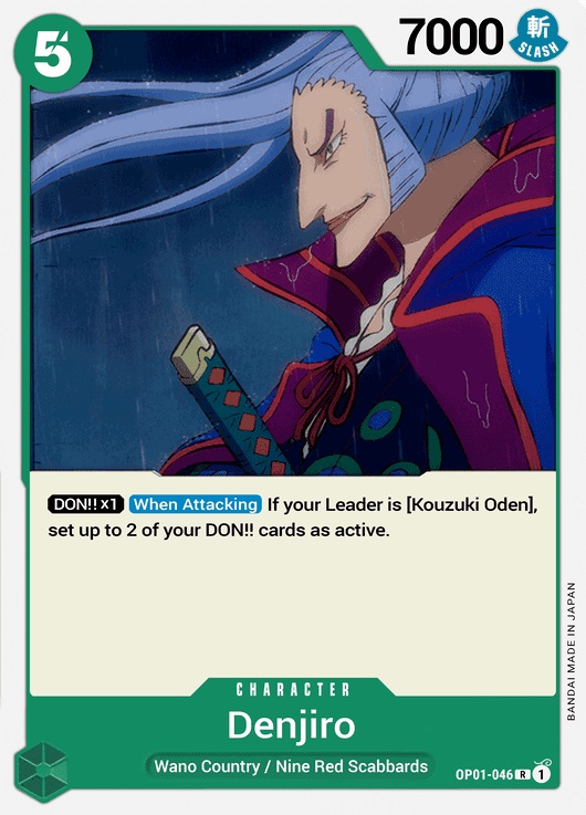Denjiro - OP01-046 - R - Foil