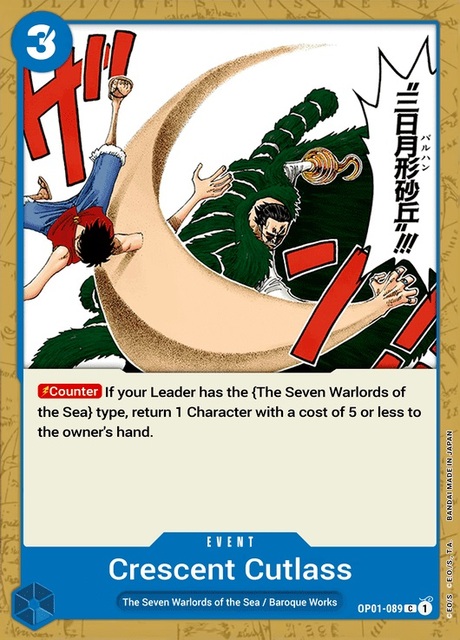 Crescent Cutlass - OP01-089 - C