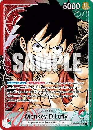 Monkey.D. Luffy - OP01-003 - L - Parallel Art - Foil