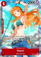 Nami - OP01-016 - R - Parallel Art - Foil - Foil