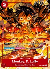 Monkey.D. Luffy - OP01-024 - SR - Parallel Art - Foil