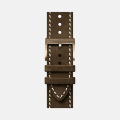 Christopher Ward - Vintage Oak Leather Strap - 22-VOAK-06-BXT-DC-ST