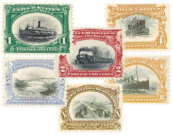 US #294-99