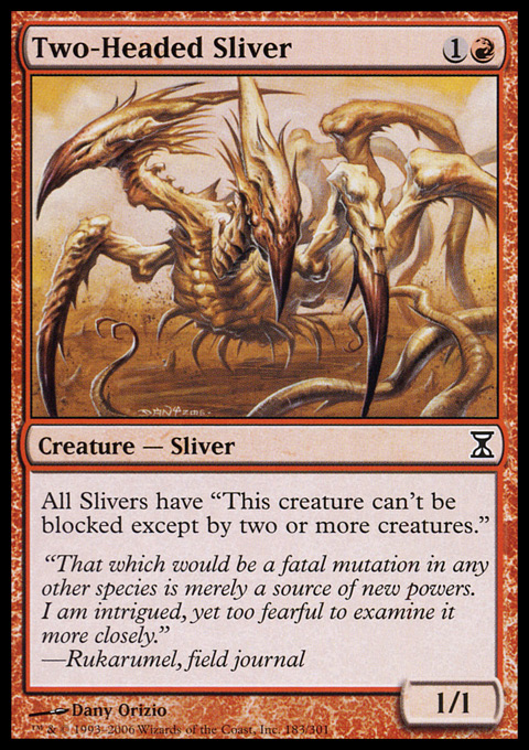 Two-Headed Sliver - Foil