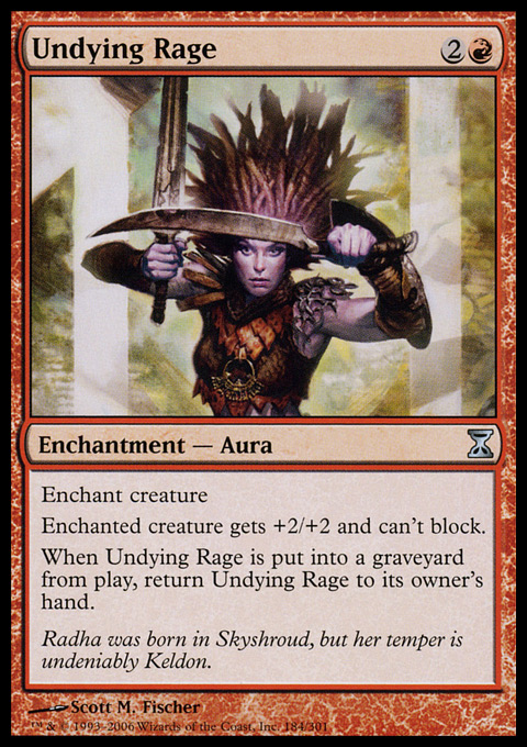 Undying Rage - Foil