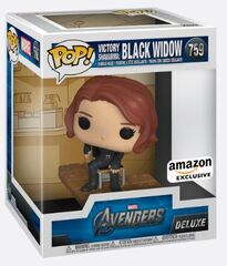 Funko POP! Super Deluxe Vinyl: #759 - Black Widow - Avengers Victory Shawarma