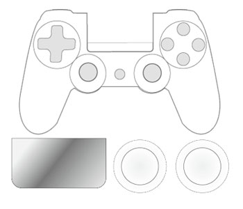 PS4 Silicone Protect (White)