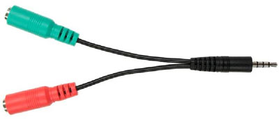 PS4 PS Vita Headset Conversion Cable