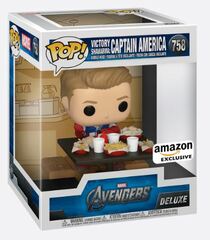 Funko POP! Super Deluxe Vinyl: #758 - Captain America - Avengers Victory Shawarma