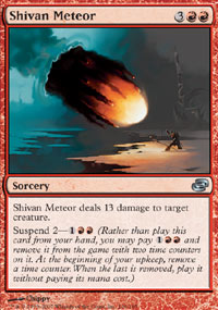 Shivan Meteor - Foil