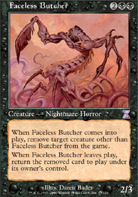 Faceless Butcher - Foil