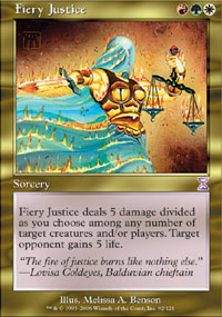 Fiery Justice - Foil