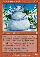 Goblin Snowman - Foil