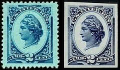 Liberty revenue, 2c, 1875 issue