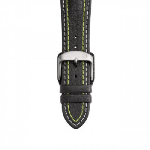 Damasko - Black Leather Strap With Double Stitching