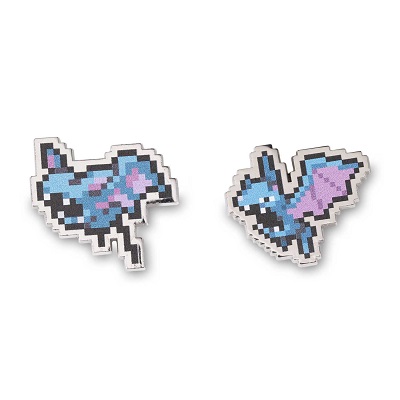 Zubat & Golbat Pokémon Pixel Pins (2-Pack)