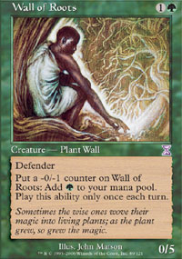 Wall of Roots - Foil