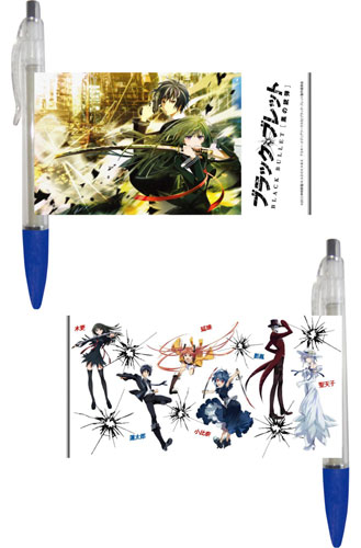 Black Bullet - Roll Sheet Ballpoint Pen