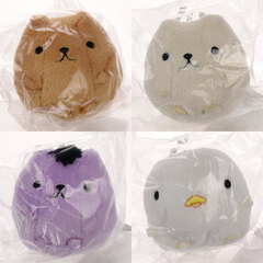 Capybara-san - Mini Korori-n Plush Set of 4 Types