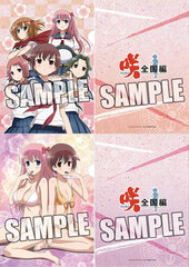 Saki Zenkoku Hen - 2 Clear Files Set